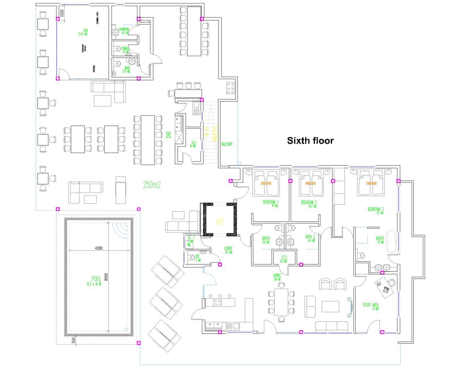 Suncity Hotel Apartment Accra Rom bilde