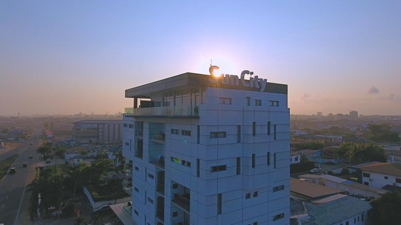 Suncity Hotel Apartment Accra Eksteriør bilde